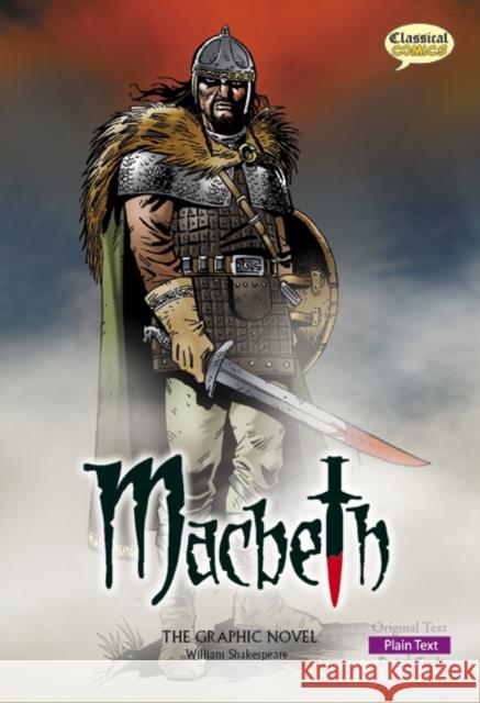 Macbeth The Graphic Novel: Plain Text William Shakespeare 9781906332044 Classical Comics - książka