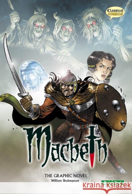 Macbeth The Graphic Novel: Quick Text William Shakespeare 9781906332051 Classical Comics - książka