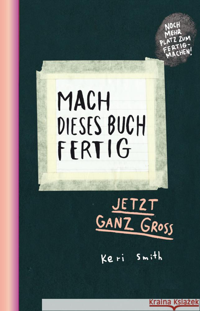 Mach dieses Buch fertig Smith, Keri 9783956146305 Verlag Antje Kunstmann - książka