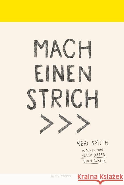 Mach einen Strich Smith, Keri 9783956142406 Verlag Antje Kunstmann - książka