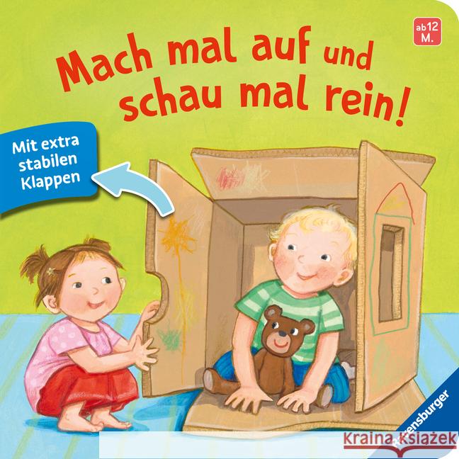 Mach mal auf und schau mal rein! Grimm, Sandra 9783473421923 Ravensburger Verlag - książka