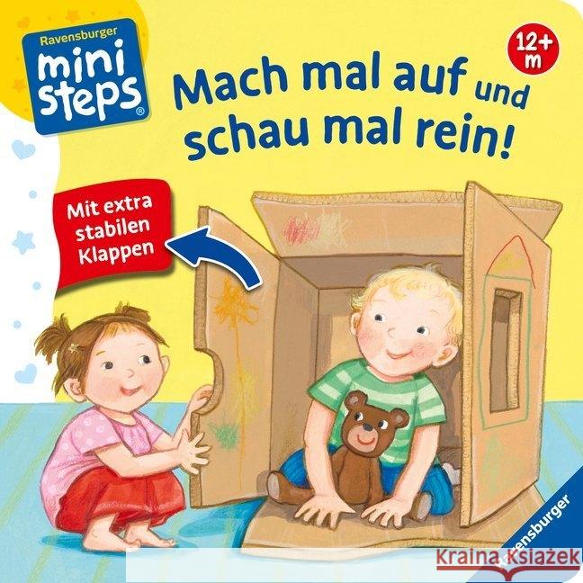 Mach mal auf und schau mal rein : Mit extrastabilen Klappen Grimm, Sandra 9783473317677 Ravensburger Buchverlag - książka