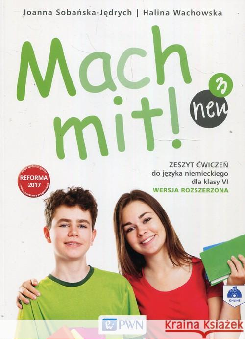 Mach mit! Neu 3 AB w. rozszerzona PWN Sobańska-Jędrych Joanna Wachowska Halina 9788326228742 Wydawnictwo Szkolne PWN - książka