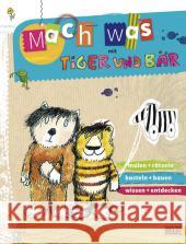 Mach was mit Tiger und Bär : malen + rätseln, basteln + bauen, wissen + entdecken Gellersen, Ruth 9783407727015 Beltz - książka
