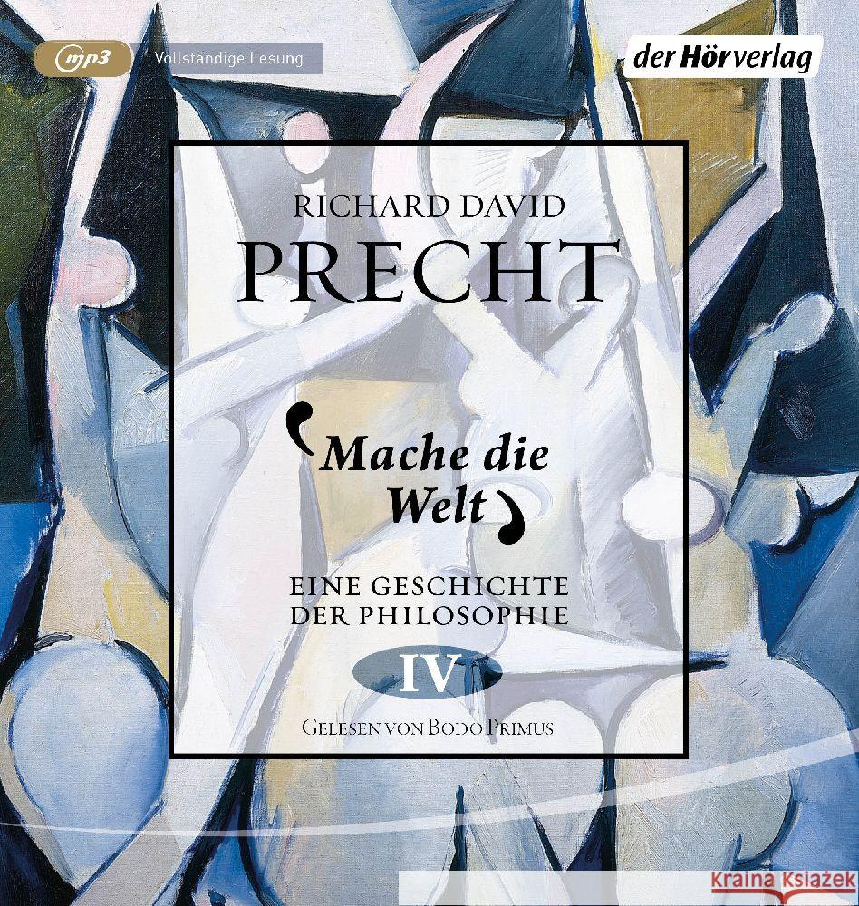 Mache die Welt, 2 Audio-CD, 2 MP3 Precht, Richard David 9783844546361 DHV Der HörVerlag - książka