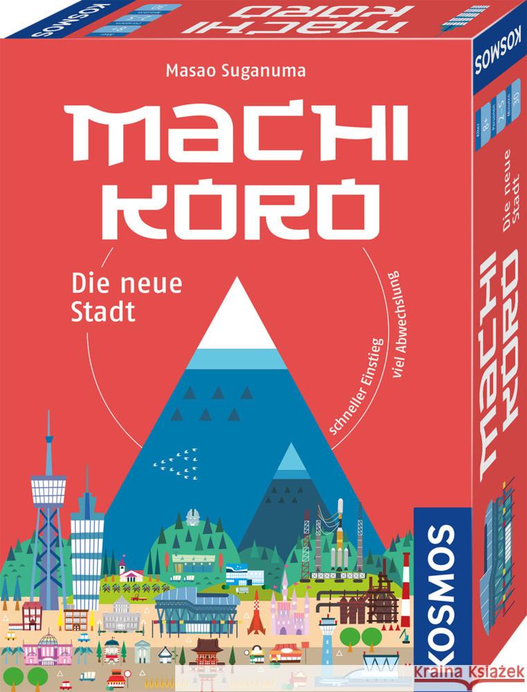 Machi Koro - Die neue Stadt Suganuma, Masao 4002051683344 Kosmos Spiele - książka