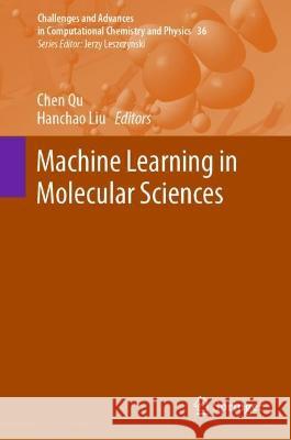 Machine Learning in Molecular Sciences  9783031371950 Springer International Publishing - książka