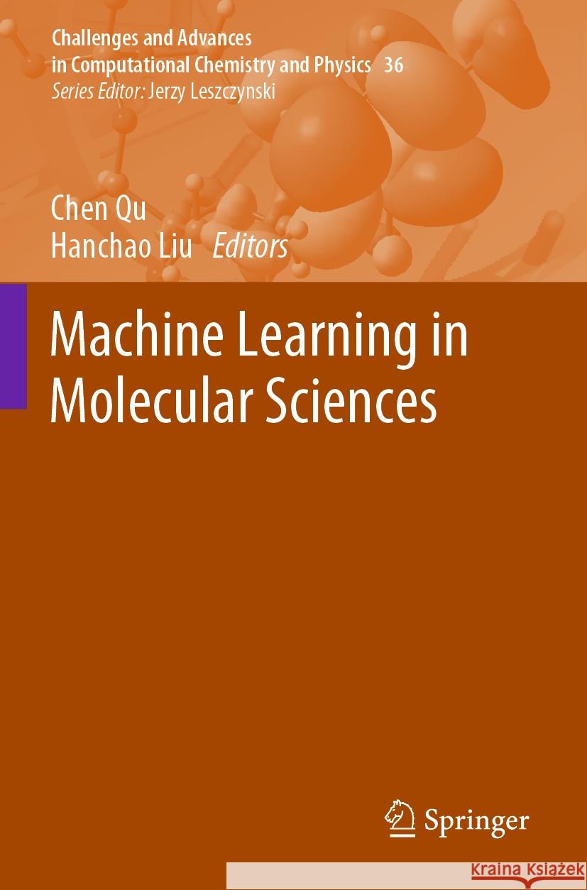 Machine Learning in Molecular Sciences  9783031371981 Springer International Publishing - książka