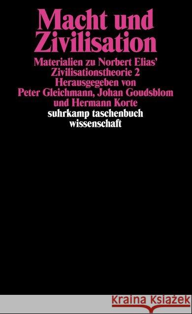 Macht und Zivilisation  9783518280188 Suhrkamp - książka
