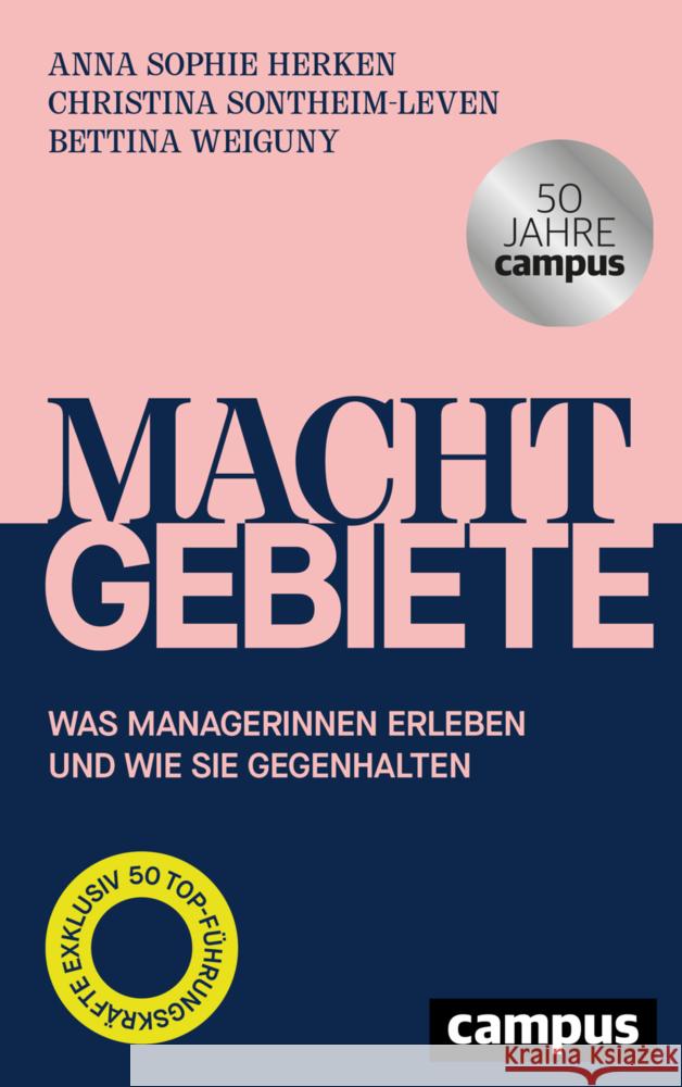 Machtgebiete Herken, Anna Sophie, Sontheim-Leven, Christina, Weiguny, Bettina 9783593520933 Campus Verlag - książka