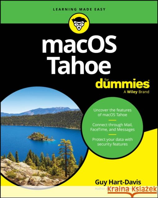 macOS Tahoe for Dummies Guy Hart-Davis 9781394373987 For Dummies - książka