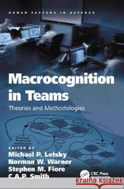 Macrocognition in Teams: Theories and Methodologies Norman W. Warner, C.A.P. Smith 9781138076358 Taylor and Francis - książka