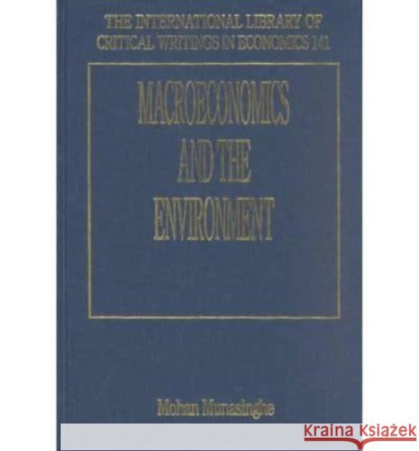 Macroeconomics and the Environment  9781840647952 Edward Elgar Publishing Ltd - książka