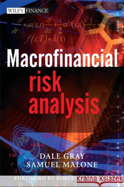 Macrofinancial Risk Analysis Dale Gray Samuel Malone 9780470058312 John Wiley & Sons - książka