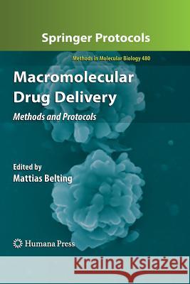 Macromolecular Drug Delivery: Methods and Protocols Belting, Mattias 9781627039666 Humana Press - książka