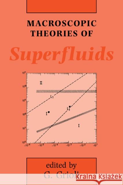 Macroscopic Theories of Superfluids G. Grioli 9780521095945 Cambridge University Press - książka