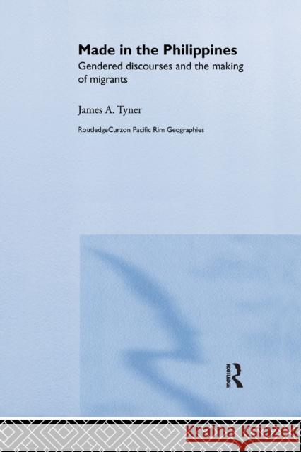 Made in the Philippines James A. Tyner 9780367863814 Routledge - książka