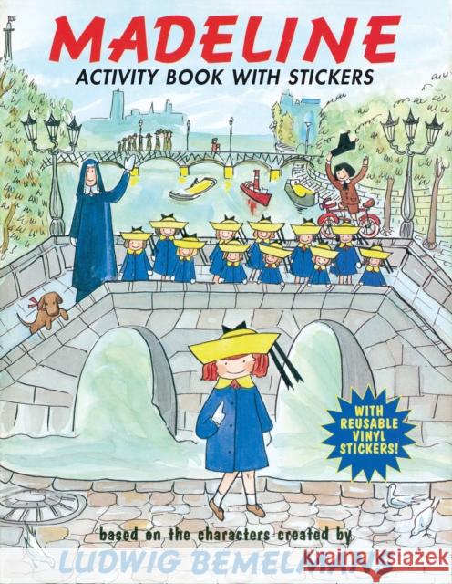 Madeline Activity Book with Stickers Ludwig Bemelmans 9780448459035 Grosset & Dunlap - książka