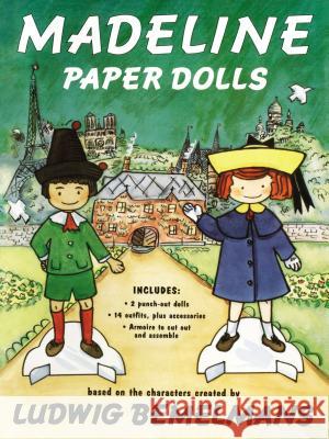 Madeline Paper Dolls Ludwig Bemelmans Jody Wheeler 9780670856015 Viking Books - książka