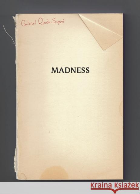 Madness  9781643621173 Nightboat Books - książka