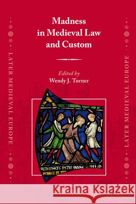 Madness in Medieval Law and Custom Wendy Turner 9789004187498 Brill - książka