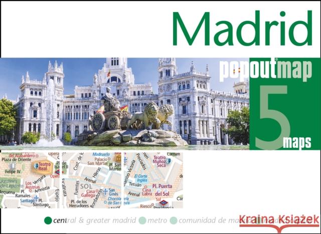 Madrid PopOut Map  9781914515675 Heartwood Publishing - książka