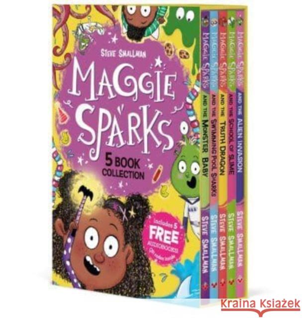 Maggie Sparks 5 book box set Steve Smallman 9781802631005 Sweet Cherry Publishing - książka