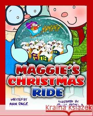 Maggie's Christmas Ride Ann Page Bong Redila 9780989014106 Floating Raft Press - książka