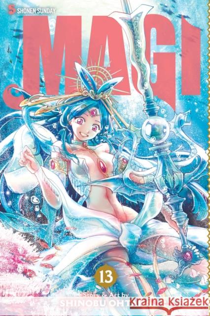 Magi: The Labyrinth of Magic, Vol. 13 Shinobu Ohtaka 9781421559636 Viz Media - książka