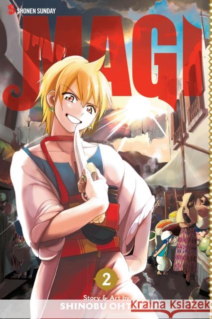 Magi: The Labyrinth of Magic, Vol. 2 Shinobu Ohtaka 9781421559520  - książka