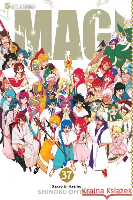 Magi: The Labyrinth of Magic, Vol. 37 Shinobu Ohtaka 9781974703043 Viz Media, Subs. of Shogakukan Inc - książka