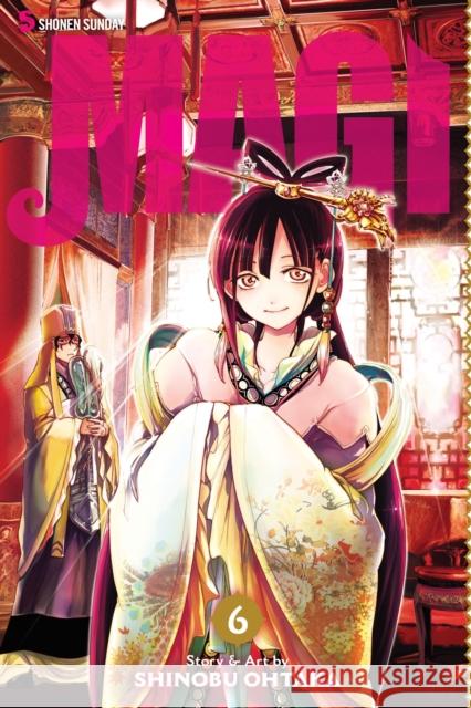 Magi: The Labyrinth of Magic, Vol. 6 Shinobu Ohtaka 9781421559568 Viz Media - książka