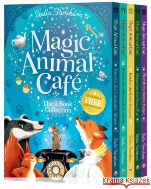 Magic Animal Cafe 5 Book Collection Stella Tarakson 9781802631012 Sweet Cherry Publishing - książka