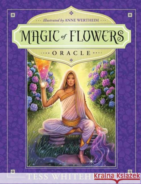 Magic of Flowers Oracle Tess Whitehurst Anne Wertheim 9780738741147 Llewellyn Publications - książka