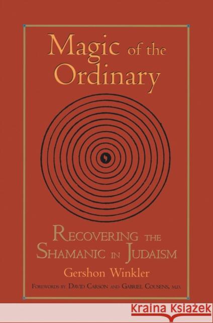 Magic of the Ordinary: Recovering the Shamanic in Judaism Winkler, Gershon 9781556434440 North Atlantic Books,U.S. - książka