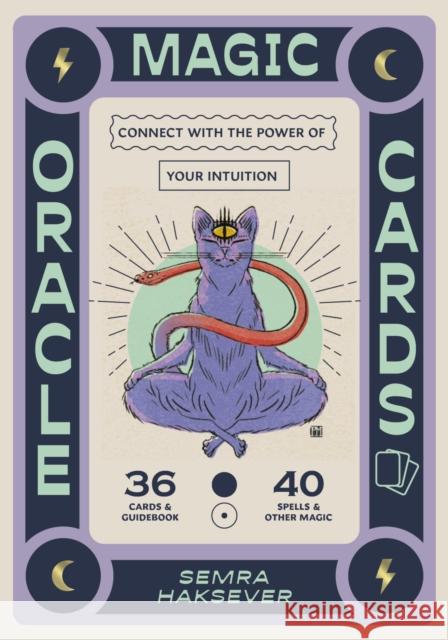 Magic Oracle Cards: 36-Card Oracle Deck and Guidebook: Connect with the power of your intuition Semra Haksever 9781784889609 Hardie Grant Books - książka