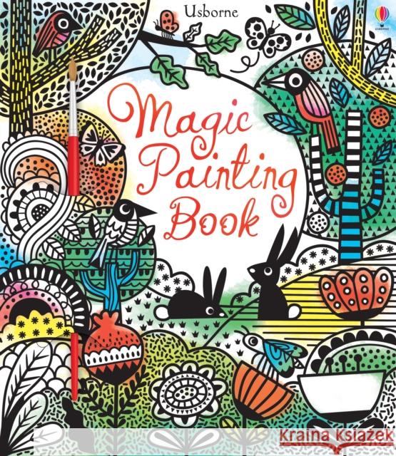 Magic Painting Book Fiona Watt 9781409581888 Usborne Publishing Ltd - książka