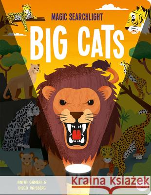 Magic Searchlight - Big Cats Anita Ganeri Diego Vaisberg 9781836161943 Gemini Children's - książka