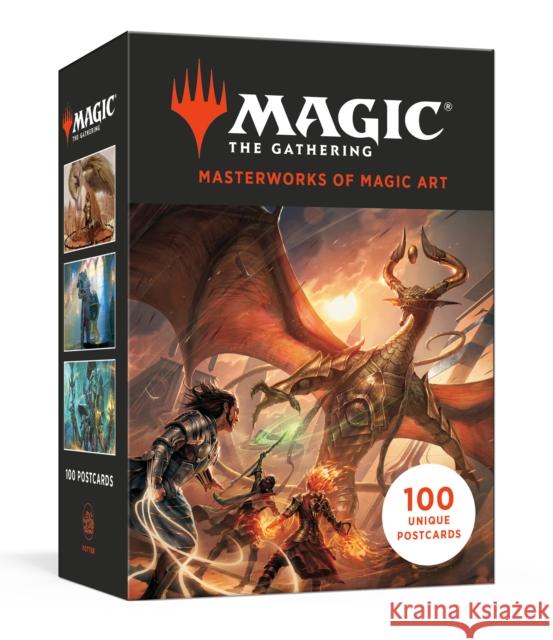 Magic: The Gathering Postcard Set: Masterworks of Magic Art: Postcards Magic the Gathering 9780593577721 Clarkson Potter Publishers - książka