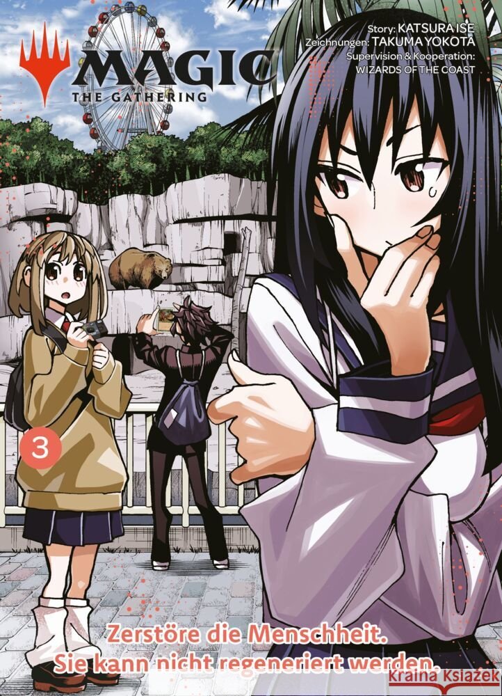 Magic: The Gathering - Zerstöre die Menschheit. Sie kann nicht regeneriert werden. 03 Ise, Katsura, Yokota, Takuma 9783741637018 Panini Manga und Comic - książka
