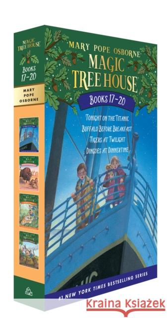 Magic Tree House Books 17-20 Boxed Set: The Mystery of the Enchanted Dog Osborne, Mary Pope 9780375858116 Random House USA Inc - książka