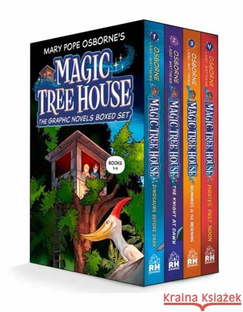 Magic Tree House Graphic Novel Starter Set Mary Pope Osborne Jenny Laird Kelly Matthews 9780593644966 Random House Books for Young Readers - książka