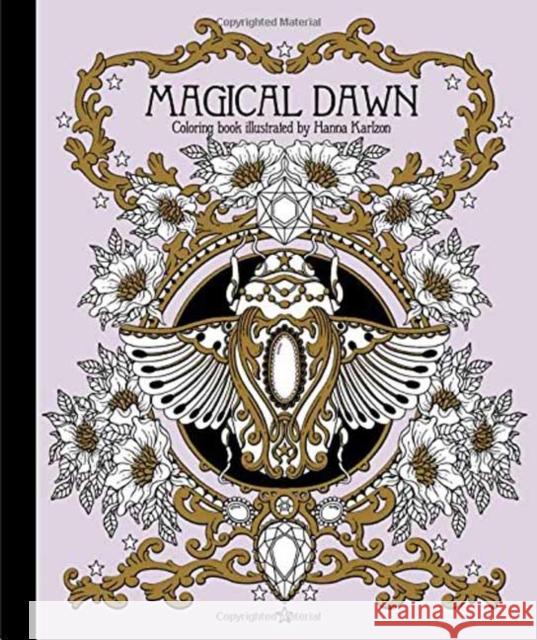 Magical Dawn Coloring Book: Published in Sweden as 