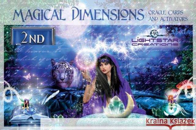 Magical Dimensions Oracle Cards and Activators Lightstar 9780764364358 Schiffer Publishing Ltd - książka