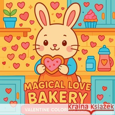 Magical Love Bakery - Valentine Coloring Book Johana Iahn 9787867449746 Johana Iahn - książka