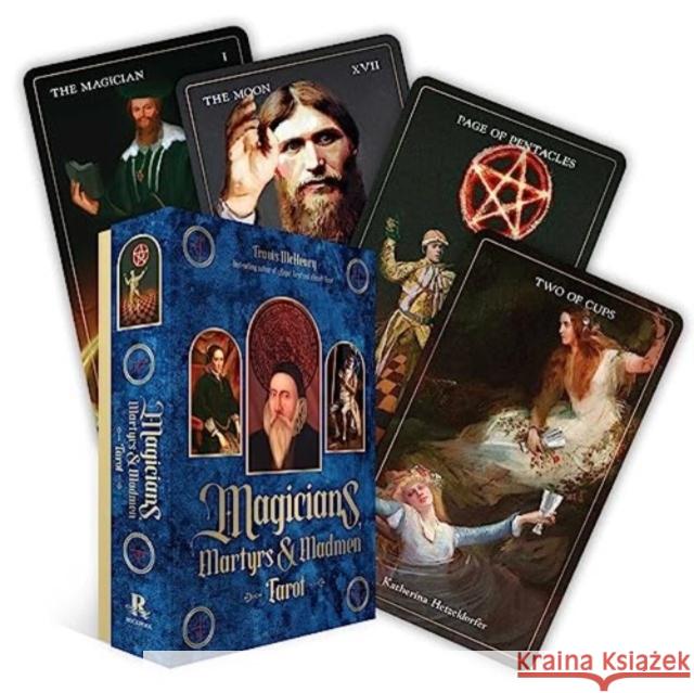 Magicians, Martyrs and Madmen Tarot Travis McHenry 9781922785848 Rockpool Publishing - książka