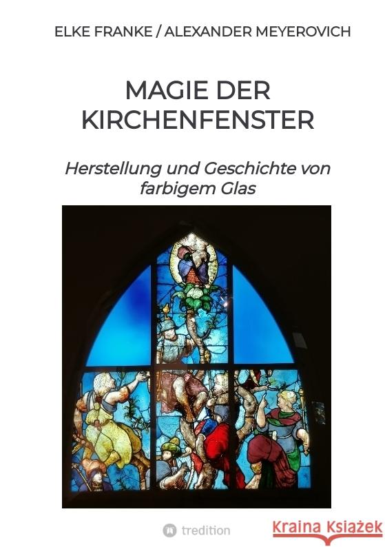 Magie der Kirchenfenster Franke, Elke, Meyerovich, Alexander 9783384022356 tredition - książka