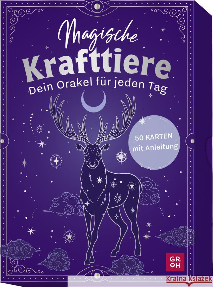 Magische Krafttiere - Dein Orakel für jeden Tag Groh Verlag 4036442011652 Groh Verlag - książka