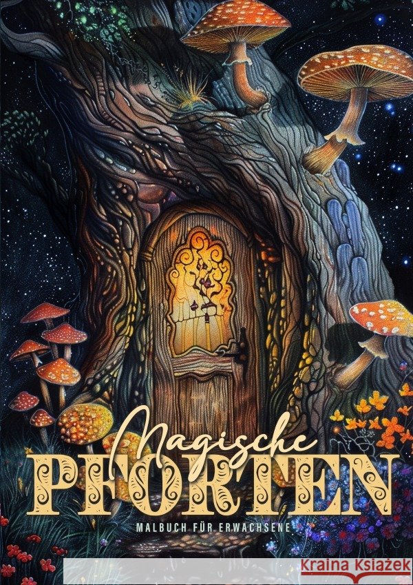 Magische Pforten Malbuch für Erwachsene Publishing, Monsoon, Grafik, Musterstück 9783759805454 epubli - książka