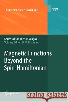 Magnetic Functions Beyond the Spin-Hamiltonian David Michael P. Mingos R. Boca 9783642065439 Not Avail - książka